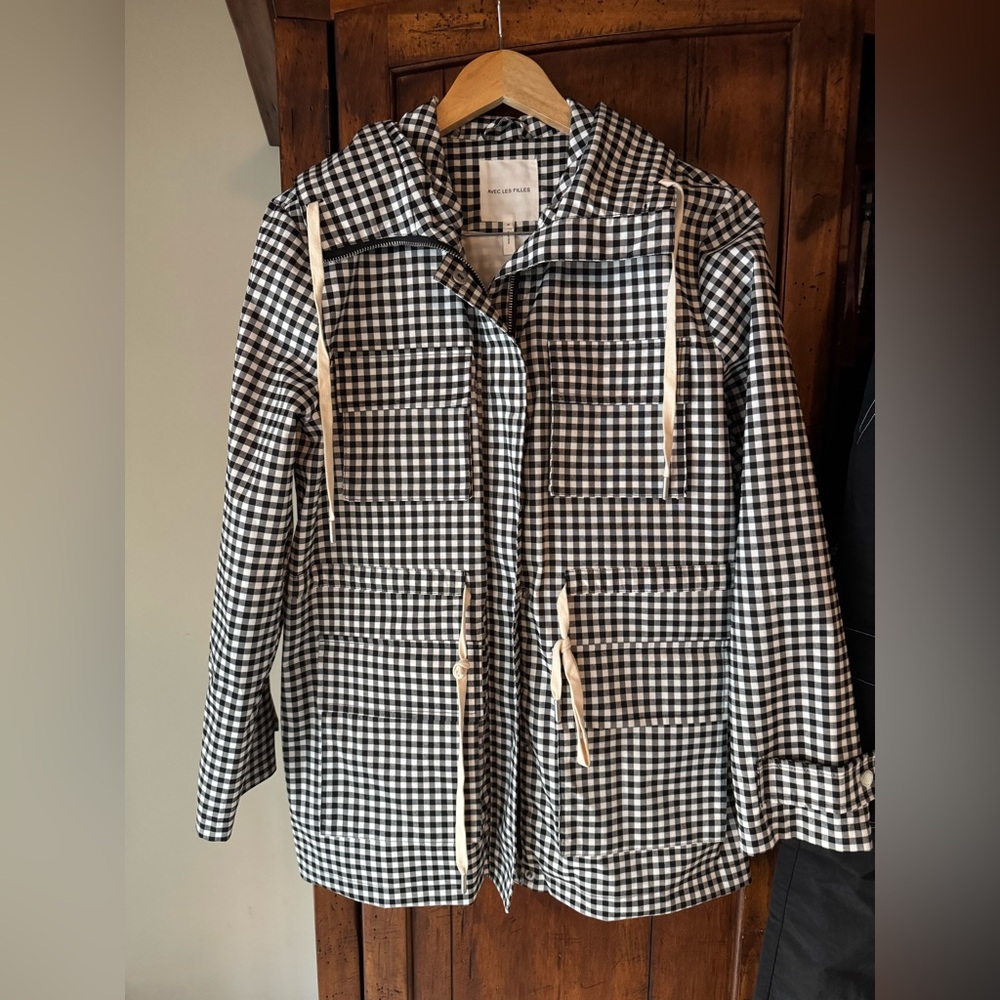 Anthropologie | Avec Les Filles Gingham Utility Jacket | S - Picture 6 of 11